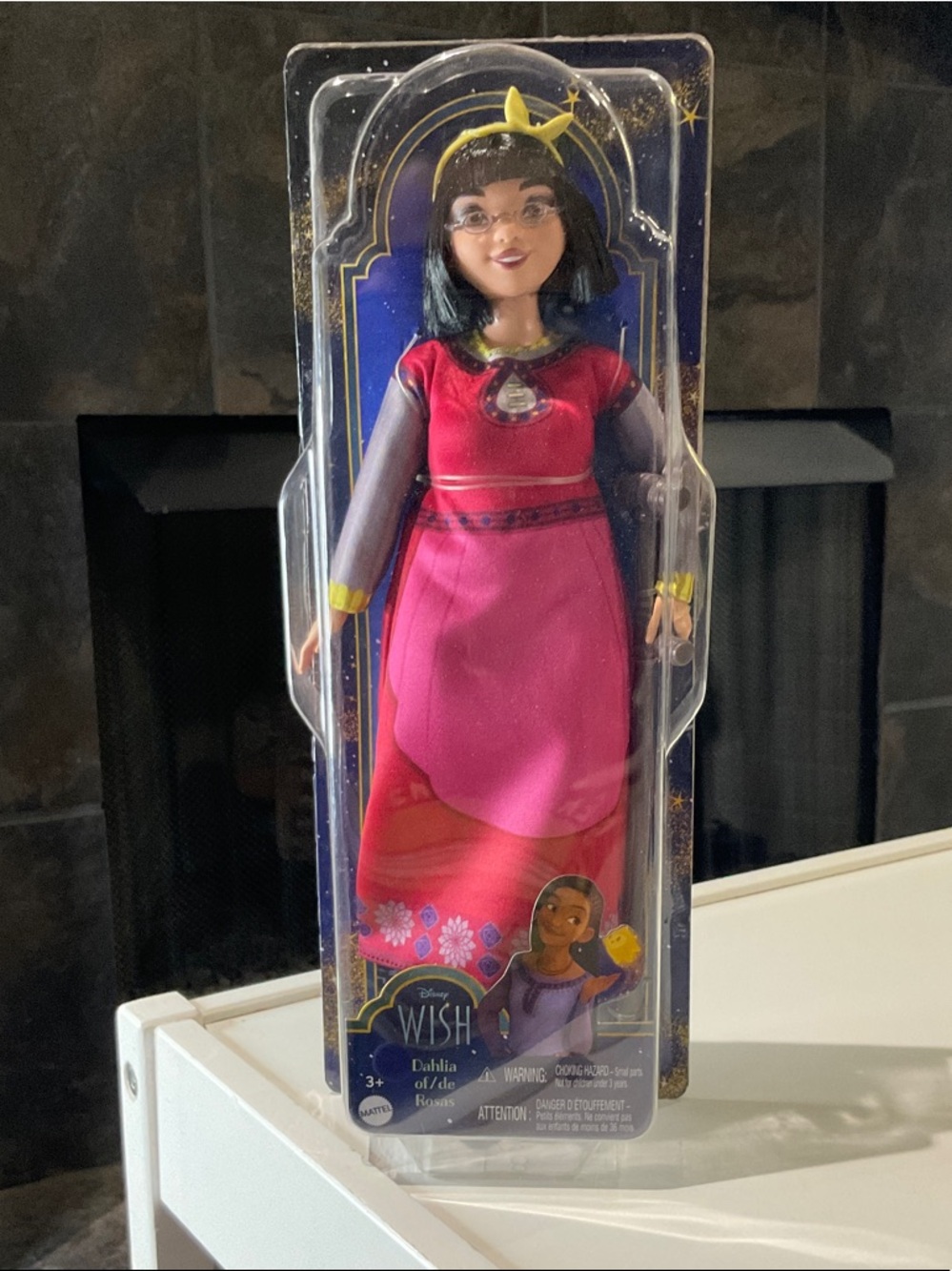 Mattel Disney Dahlia of Rosas Fashion Doll From the movie Wish